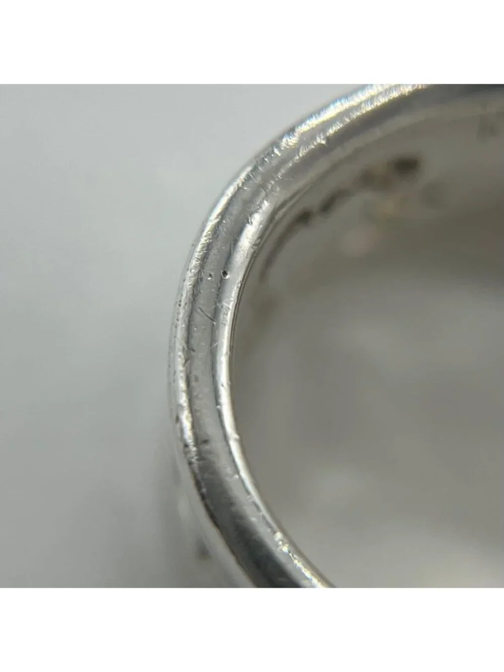 Chanel Logo Wide Ring Clover